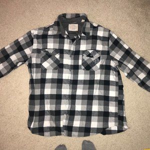 Weatherproof Vintage B&W Flannel